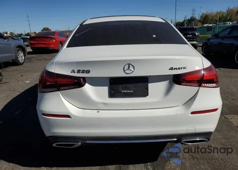 2021 Mercedes-Benz A 220 4Matic z USA, uszkodzony, nr VIN W1K3G4FB3MJ311341